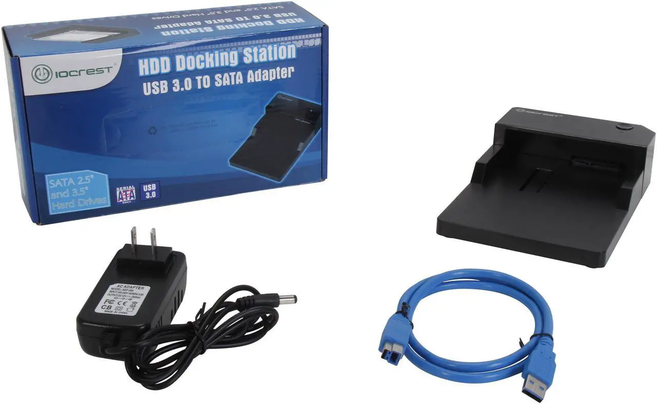 Alt view image 6 of 6 - SYBA USB 3.0 / USB 3.1 Type-C Dock for 3.5" or 2.5" SATA III Hard Disk / SSD