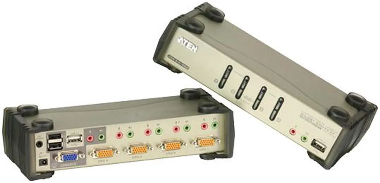 Main image of ATEN CS1734B 4-Port USB KVMP Switch with Audio Support