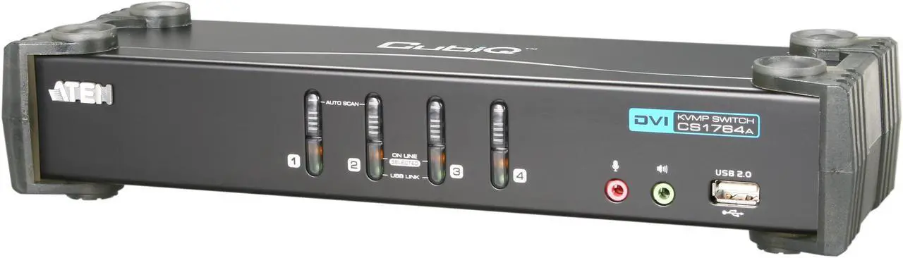 Main image of ATEN CS1764A 4-Port USB DVI / Audio KVMP Switch