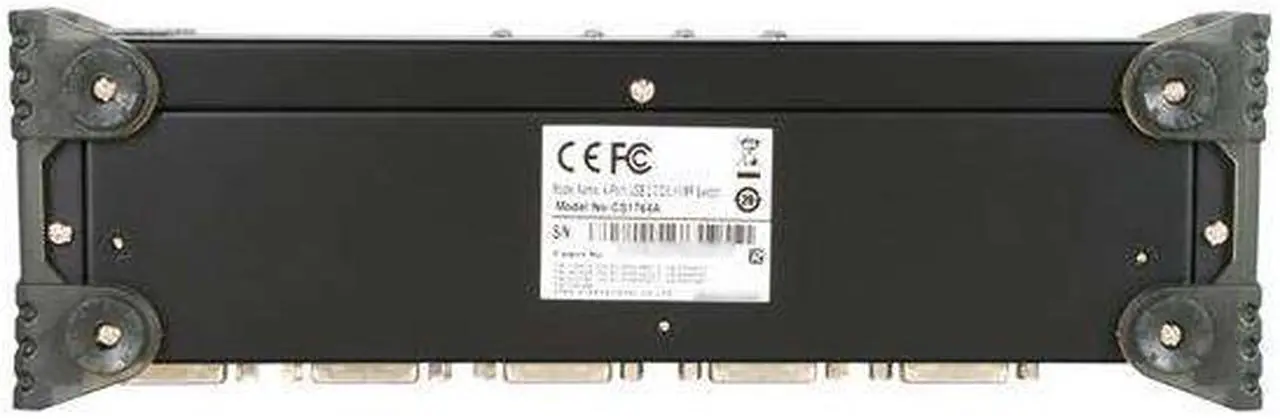 Alt view image 4 of 6 - ATEN CS1764A 4-Port USB DVI / Audio KVMP Switch