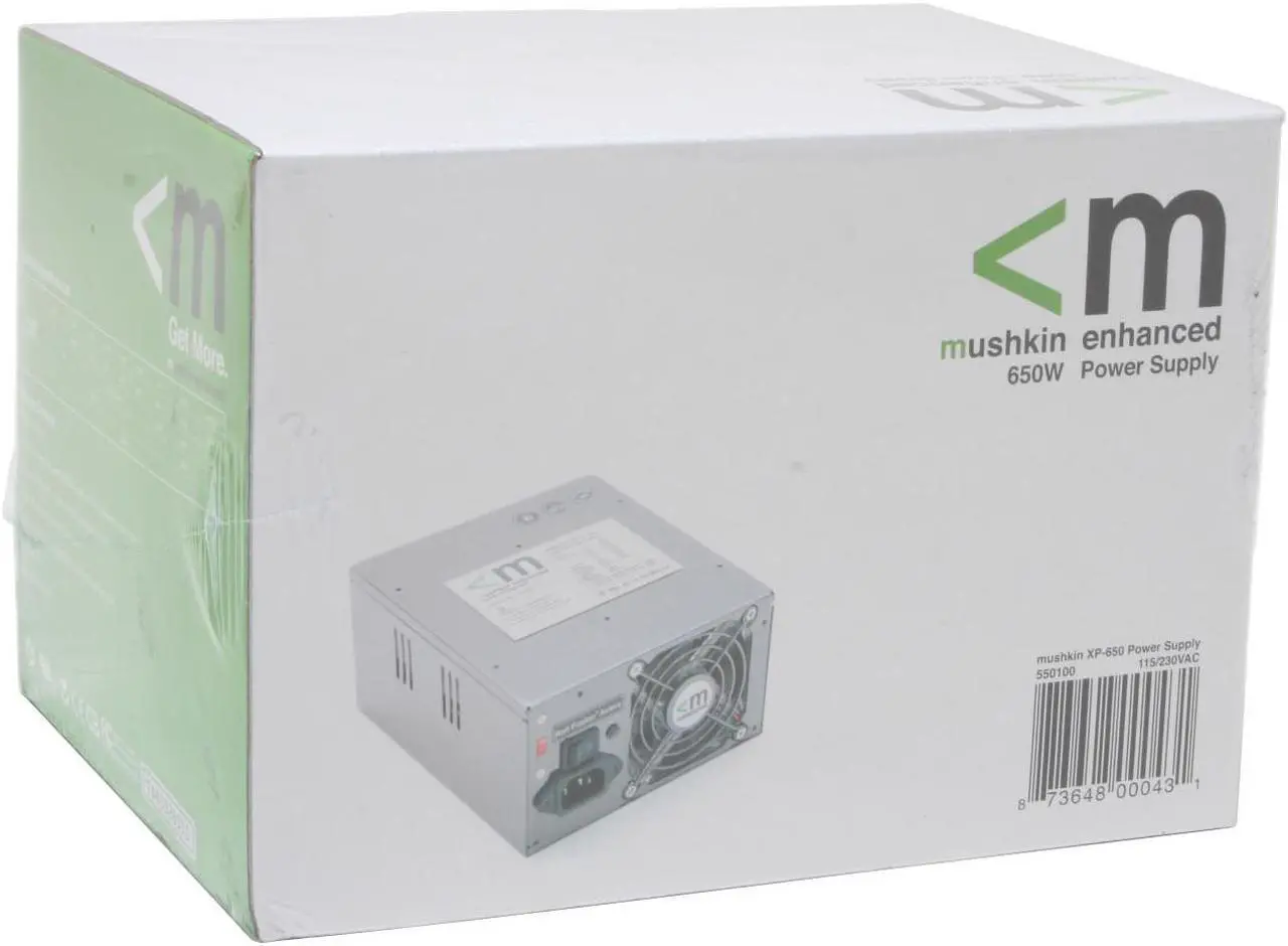 Alt view image 9 of 9 - mushkin XP-650 650W ATX12V SLI Ready Modular  Power Supply