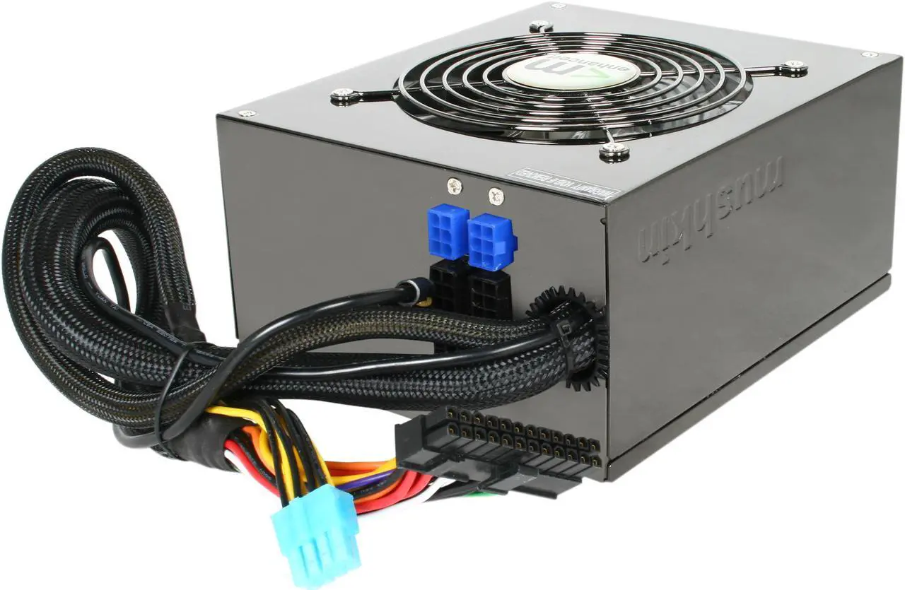 Alt view image 4 of 6 - Mushkin Enhanced 550250 580 W ATX12V / EPS12V SLI Certified CrossFire Ready Modular Active PFC Power Supply