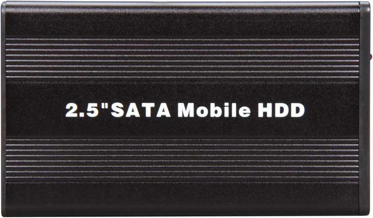 Alt view image 2 of 7 - Nippon Labs 2.5" Black SATA to USB 2.0 External Enclosure for SATA I and SATA II Hard Drive Model USB-25SATA-BK