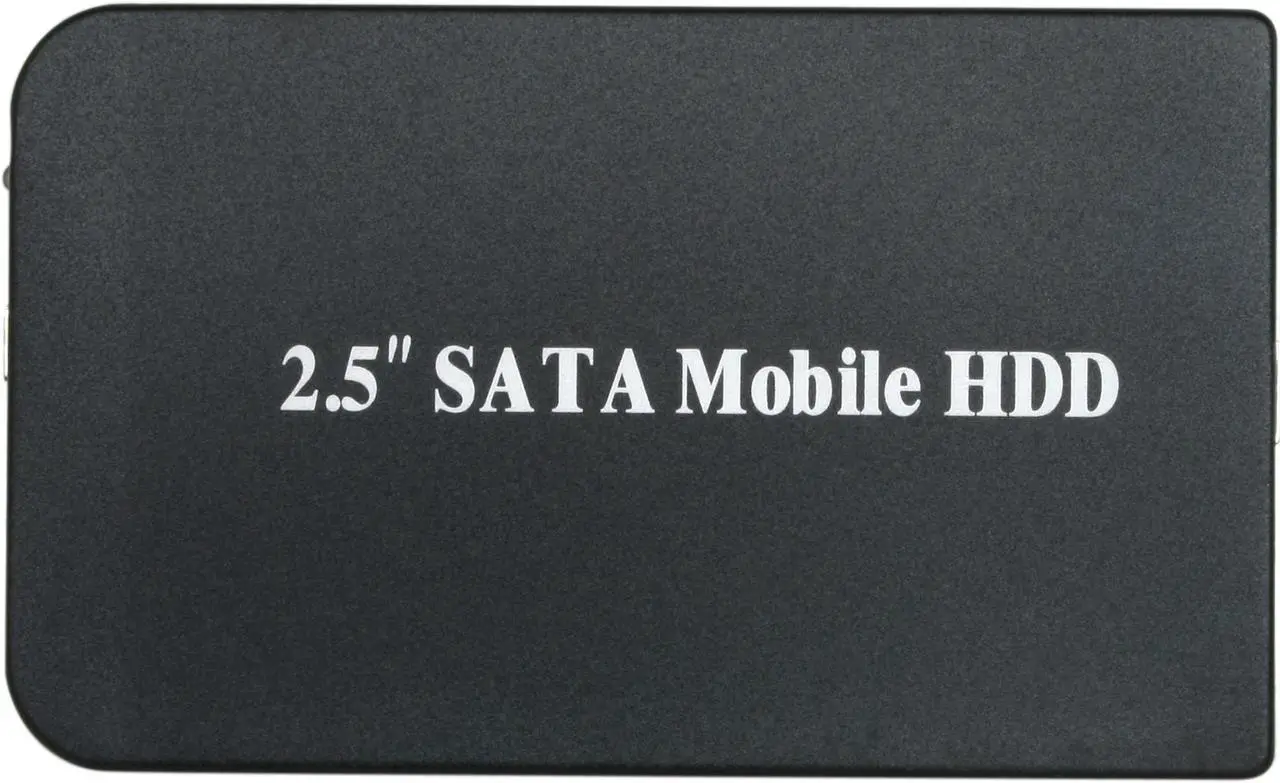 Alt view image 2 of 6 - Nippon Labs EN-25SATA-BKS Aluminum 2.5" Black SATA USB 2.0 HDD Enclosure
