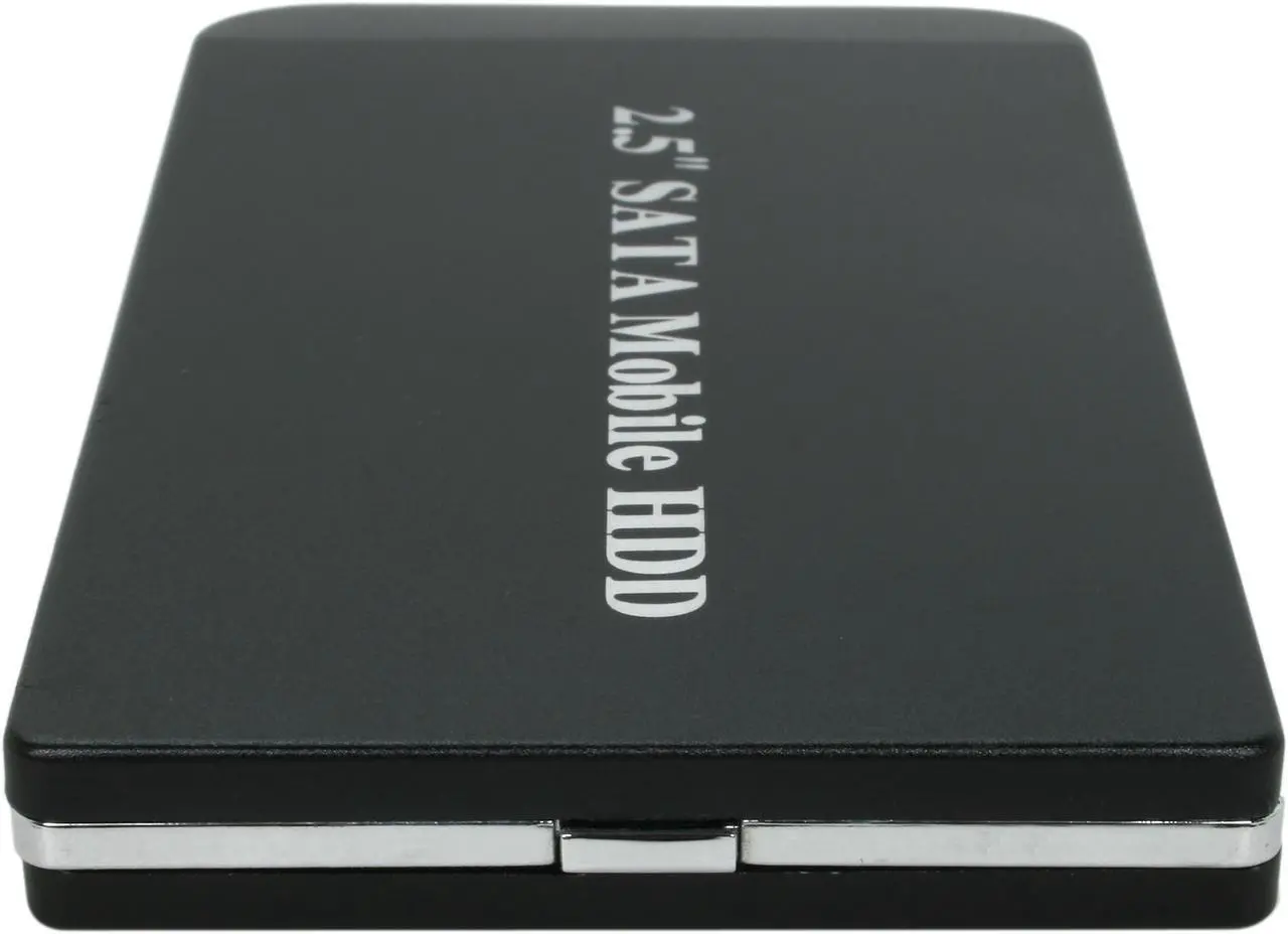 Alt view image 3 of 6 - Nippon Labs EN-25SATA-BKS Aluminum 2.5" Black SATA USB 2.0 HDD Enclosure