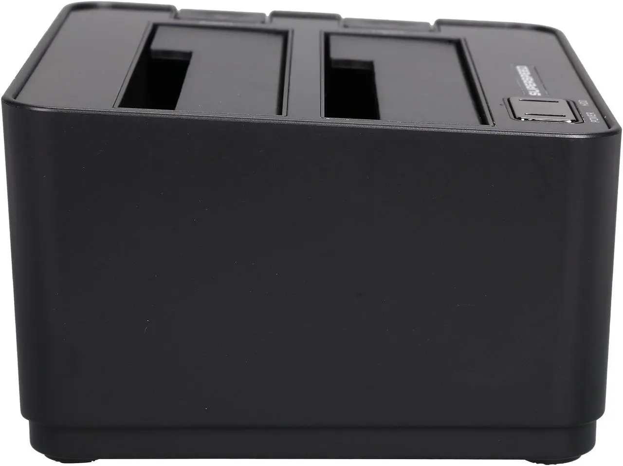 Alt view image 4 of 6 - Nippon Labs NL-ST0022A 2.5" & 3.5" SATA I/II/III USB 3.0 2-Bay Hard Drive Docking Station, Beige - OEM