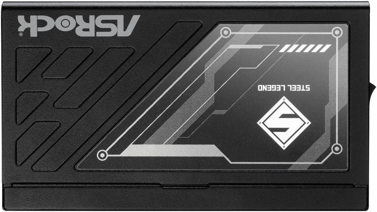 Alt view image 6 of 10 - ASRock Steel Legend SL-650G 650W 80 PLUS GOLD & Cybenetics PLATINUM Full Modular Power Supply, ATX3.1 Ready, 10 Years Warranty