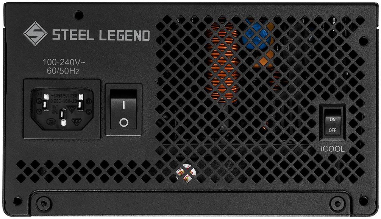 Alt view image 6 of 9 - ASRock Steel Legend SL-650G 650W 80 PLUS GOLD & Cybenetics PLATINUM Full Modular Power Supply, ATX3.1 Ready, 10 Years Warranty