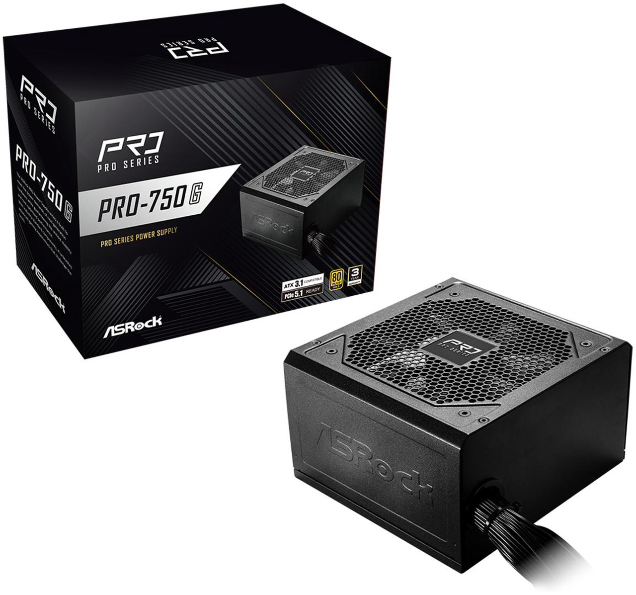 Open Box: ASRock PRO Series PRO-750G 750 W Power Supply - Newegg.com - Open Box condition - Image 9