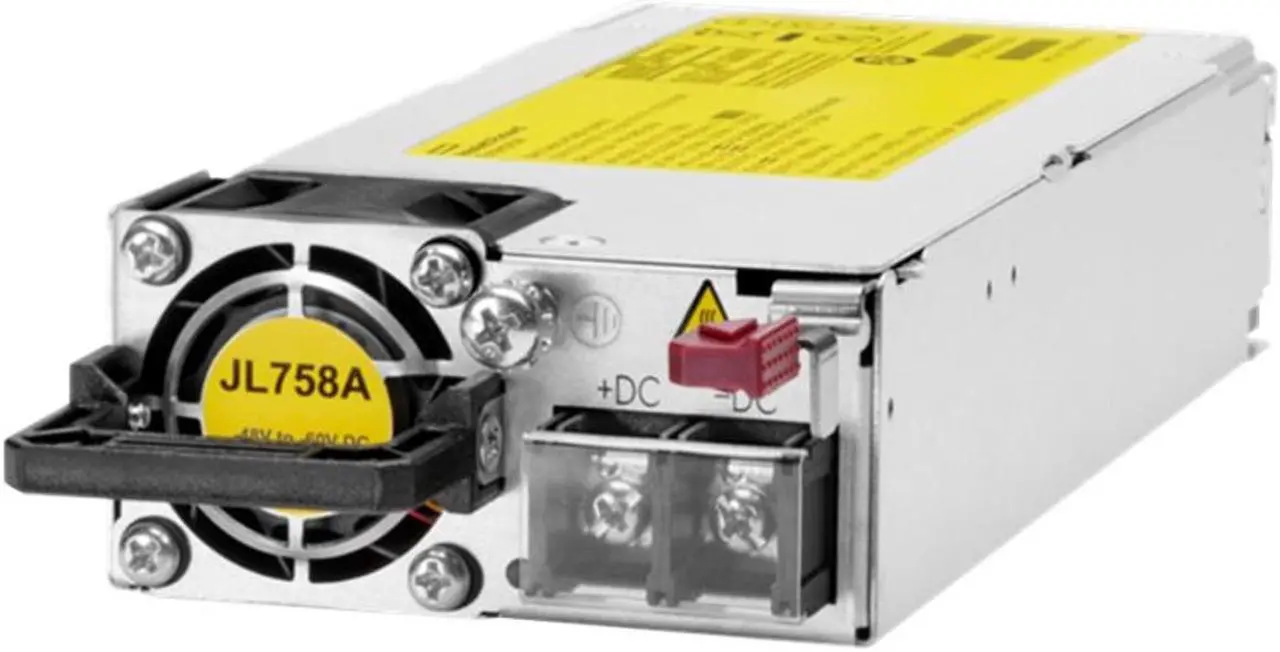 Main image of HPE JL758A 1050W 36-72VDC Input PoE Power Supply for Aruba 6300M