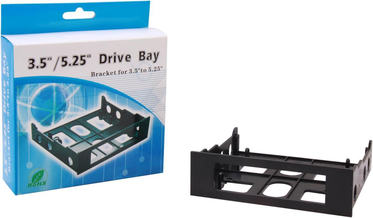 Alt view image 5 of 5 - Nippon Labs HDB-5250 3.5" HDD Plastic Bracket Black Color