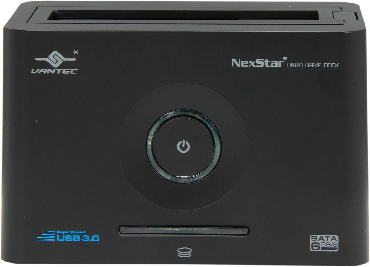Alt view image 3 of 5 - 2.5”/3.5” SATA 6 Gb/s to USB 3.0 Hard Drive Dock – Black