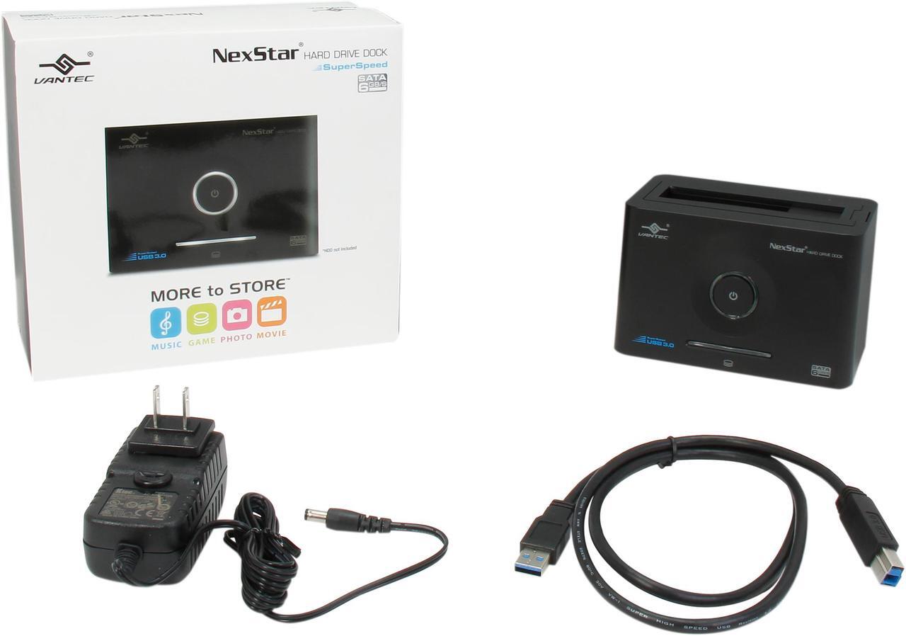 Alt view image 6 of 5 - 2.5”/3.5” SATA 6 Gb/s to USB 3.0 Hard Drive Dock – Black