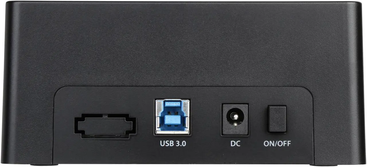 Alt view image 5 of 7 - VANTEC NST-D328S3-BK Plastic 2.5"/3.5" HDD/SSD/Hybrid Drive Black Standard SATA III USB Type B NexStar TX USB 3.0 Hard Drive Dock