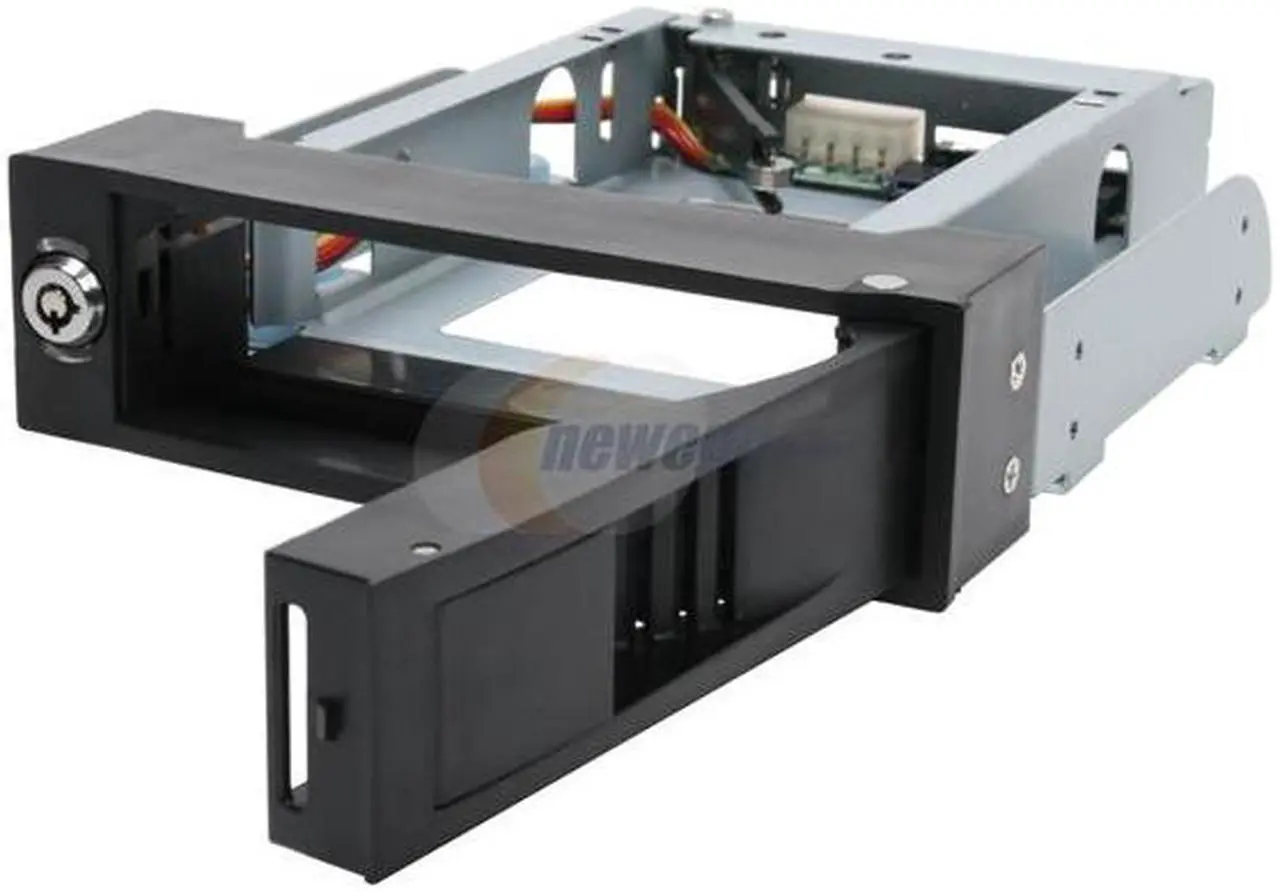 Alt view image 3 of 7 - Koutech IO-MRA322 3.5" Hot-Swap SATA-I/SATA-II Mobile Rack