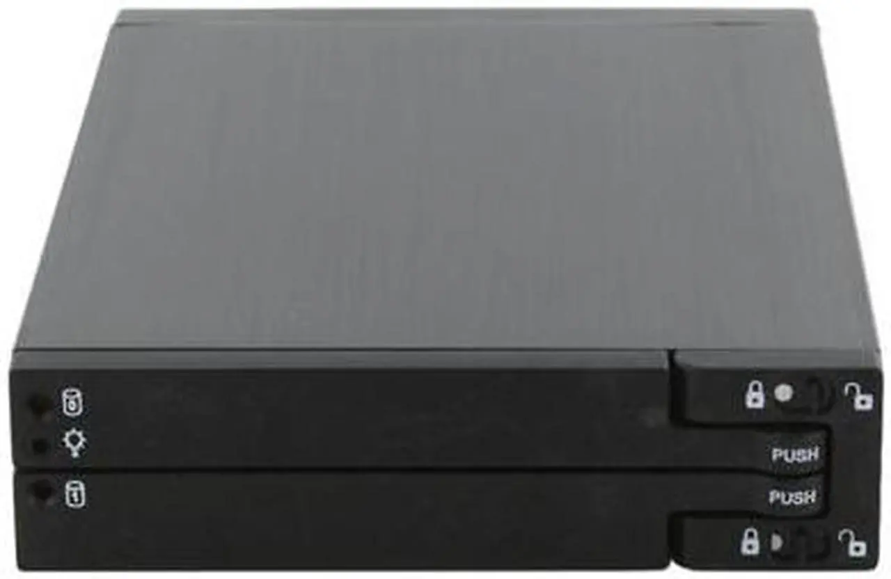 Alt view image 6 of 7 - SNT SNT-SATA2221B Dual 2.5" SATA SSD / HDD to 3.5" Bay Trayless Hot Swap Mobile Rack Backplane