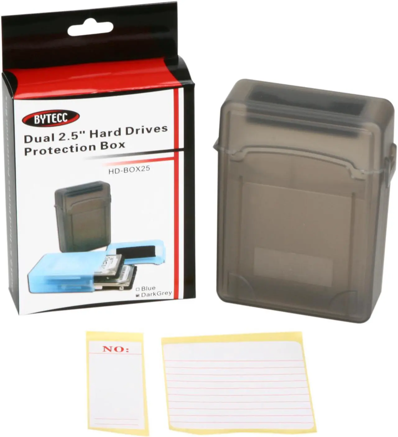 Alt view image 5 of 5 - BYTECC HD-BOX25K Dual 2.5" Hard Drives Protection Box