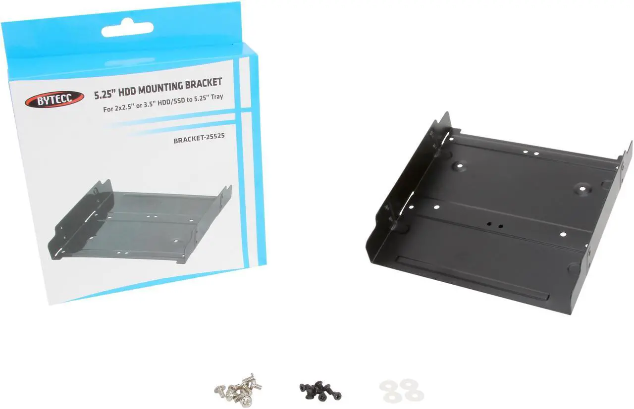Alt view image 7 of 7 - BYTECC BRACKET-25525 HDD Accessory