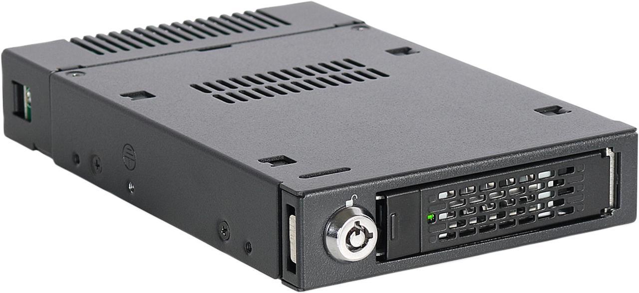 ICY DOCK ToughArmor MB601VK-1B 2.5" U.2 NVMe SSD Mobile Rack for External 3.5" Drive Bay