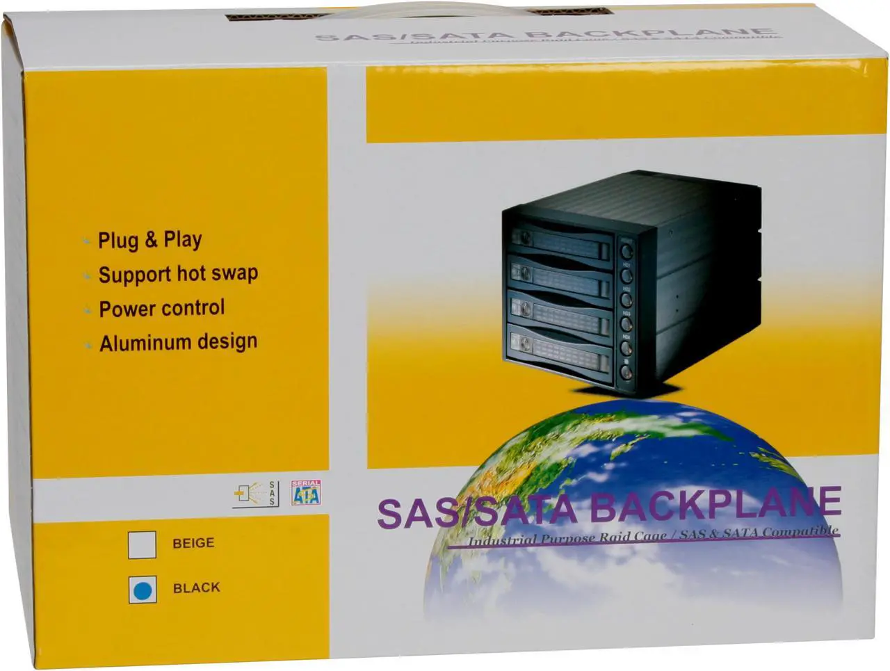 Alt view image 7 of 7 - Athena Power BP-SAC3141B HDD internal backplane