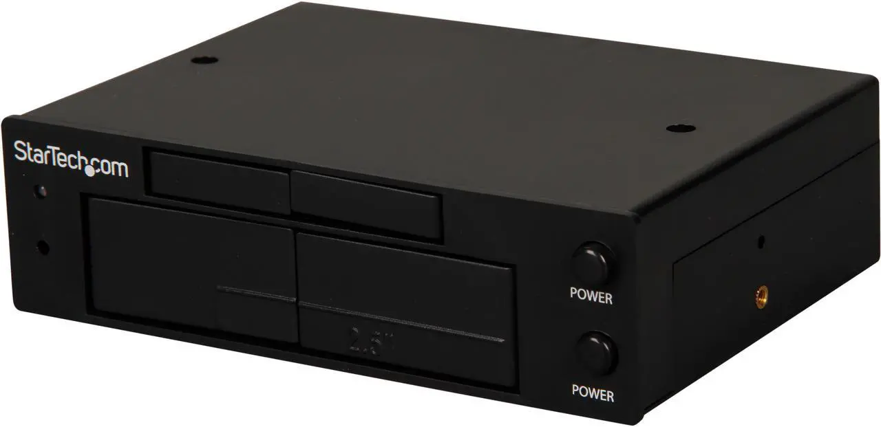 Main image of StarTech SATADOCK525 5.25in Bay Mounted 2.5in and 3.5in SATA Hard Drive Dock