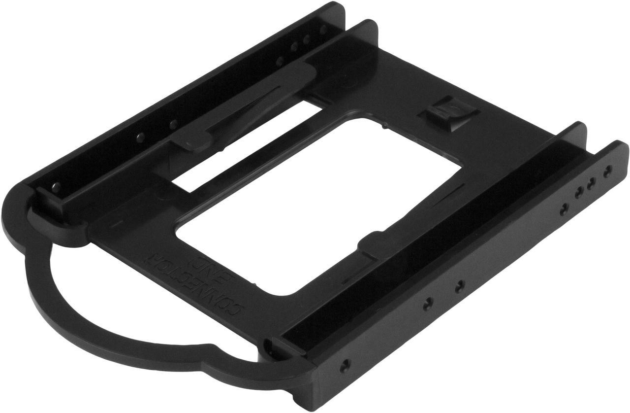 StarTech.com BRACKET125PTP 2.5" SSD/HDD Mounting Bracket for 3.5" Drive Bay - 5 Pack - Tool-less - Hard Drive Mounting Kit (BRACKET125PTP)