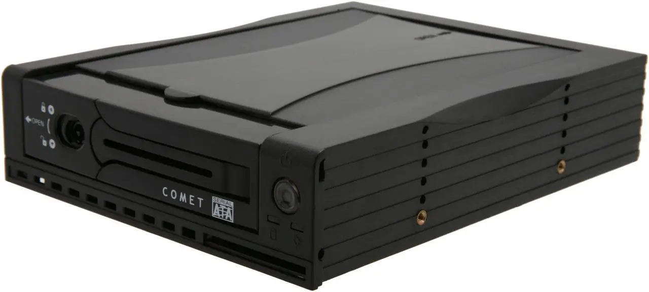 Main image of AMS DK-1220SEBK Comet Value Series (Black) - 5.25" Removable Rack (SATA-to-SATA)