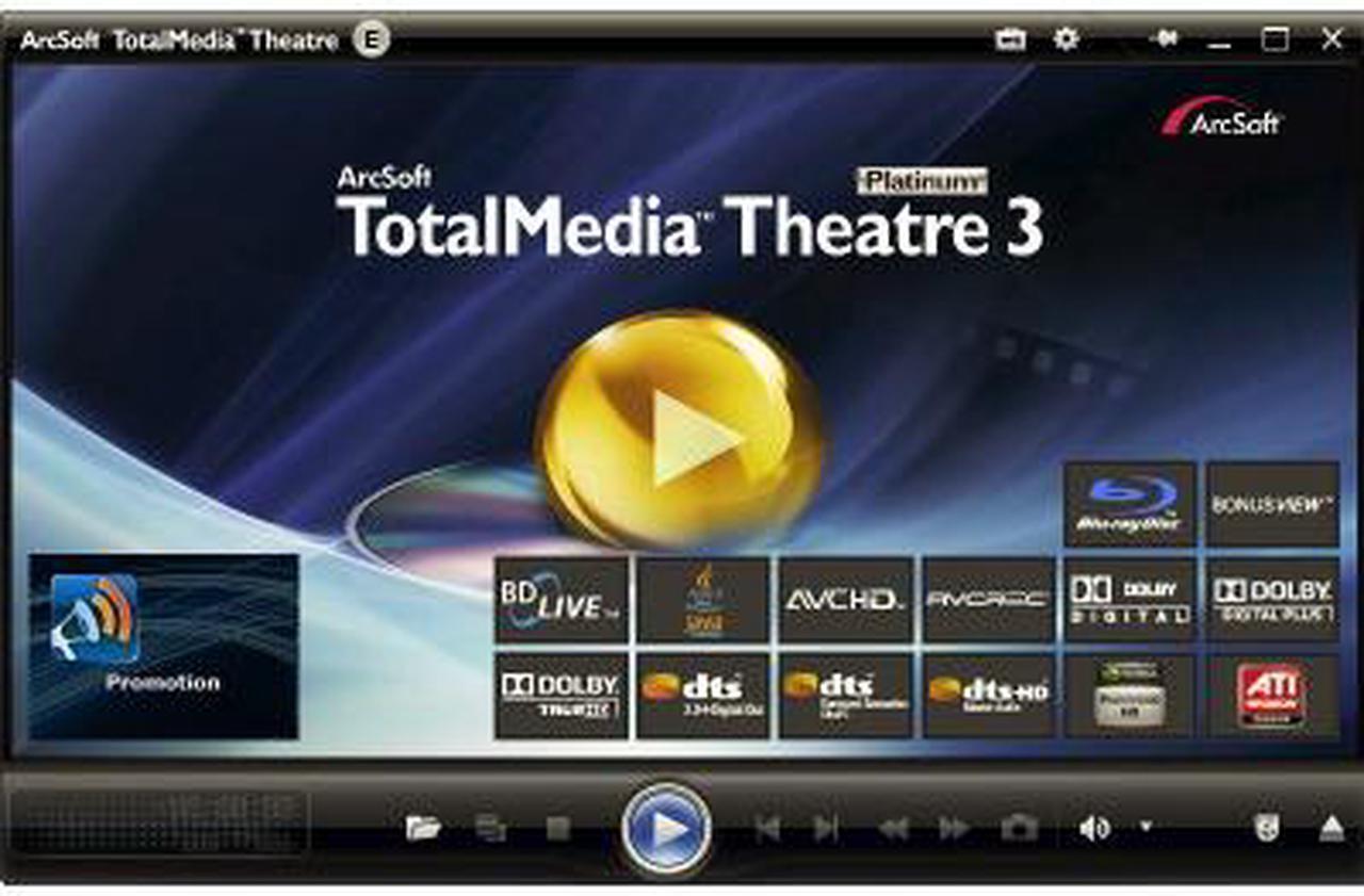 Main image of ArcSoft, Inc. ArcSoft TotalMedia Theatre 3 Platinum + SimHD