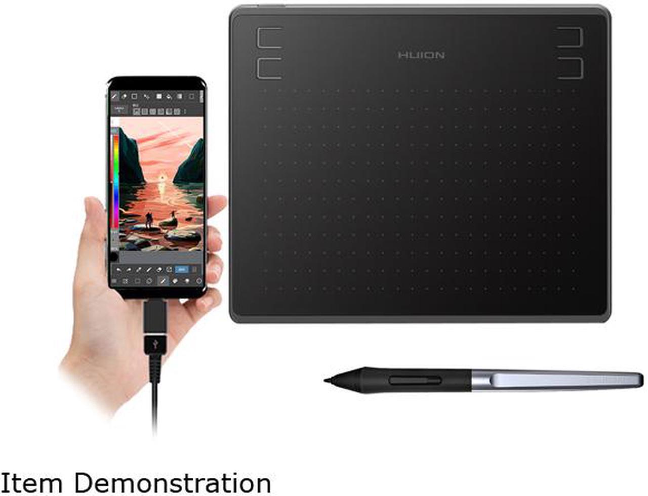 Main image of Huion HS64 Digital Graphics Tablets OSU! Drawing Tablet with 8192 Battery-Free Stylus and 4 Express Keys, Ideal Use for Distance Education and Wed Conference