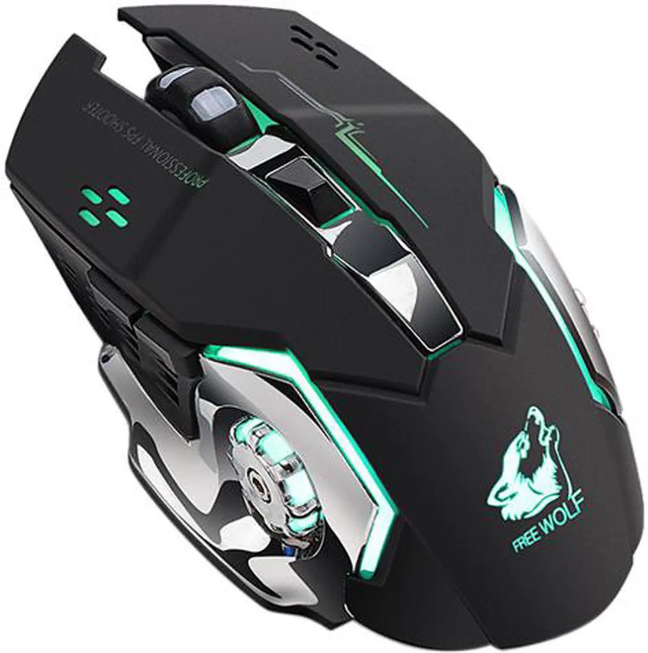 Main image of E-sport X8 Wireless Charging Gaming Mouse Mute Luminous Mechanical Mouse
