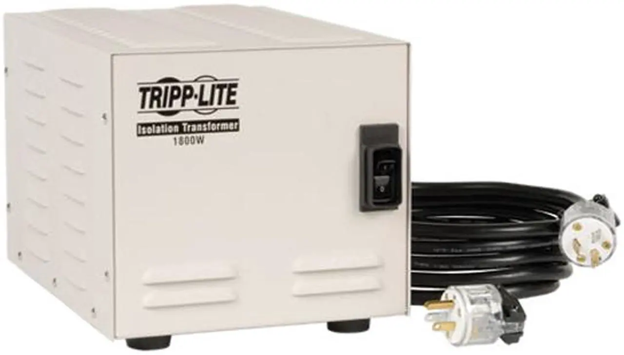 Alt view image 8 of 8 - Tripp Lite Isolation Transformer 1800W Medical Surge 120V 6 Outlet Taa Gsa