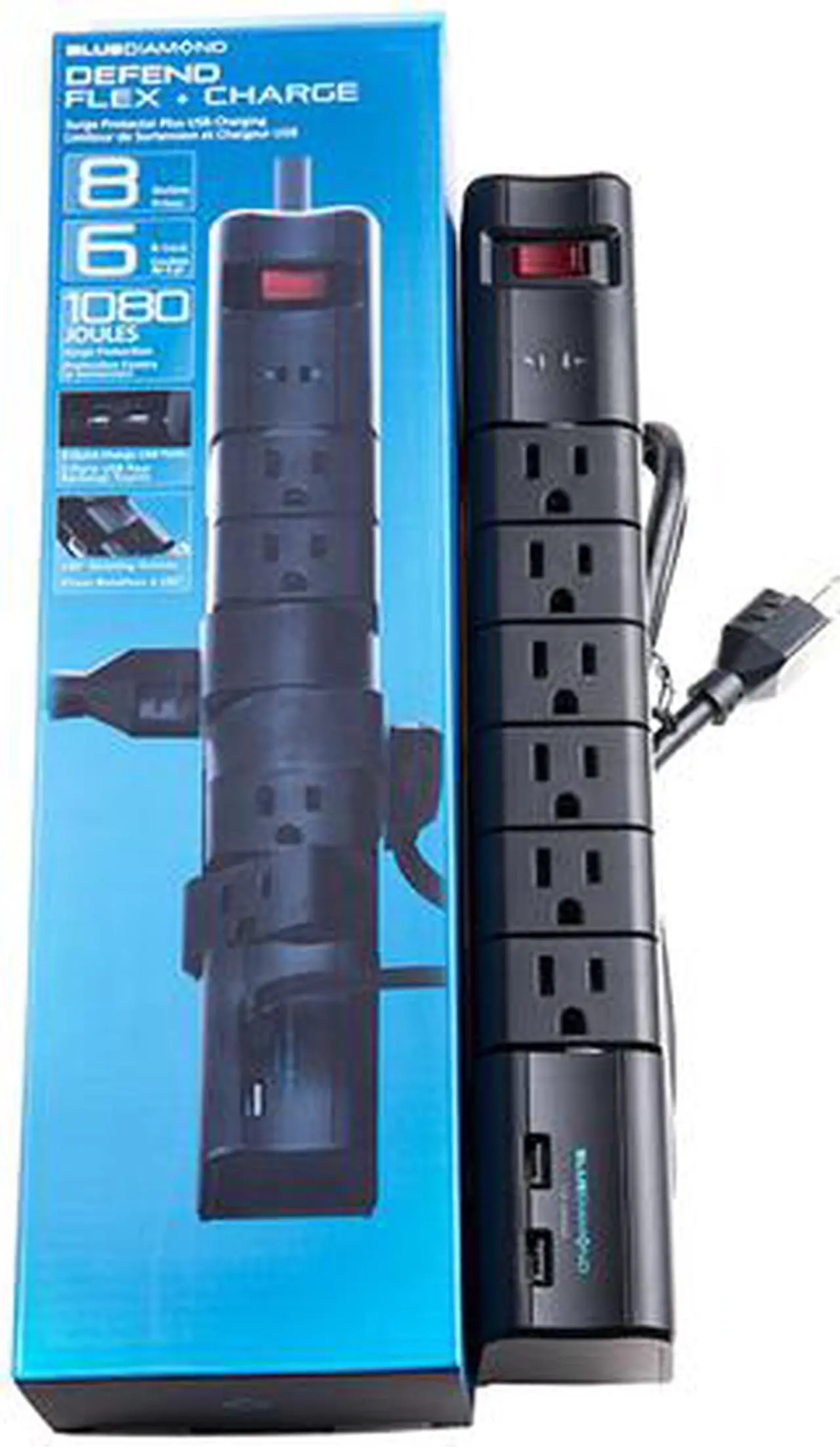Alt view image 4 of 5 - BlueDiamond Defend Flex + Charge, 6.0 Feet