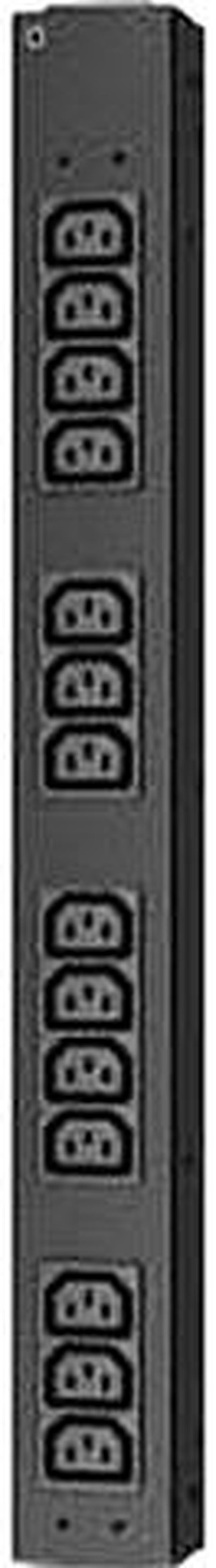 RACK PDU, BASIC, HALF HEIGHT, 100-240V/20A, 220-240V/16A, (14) C13