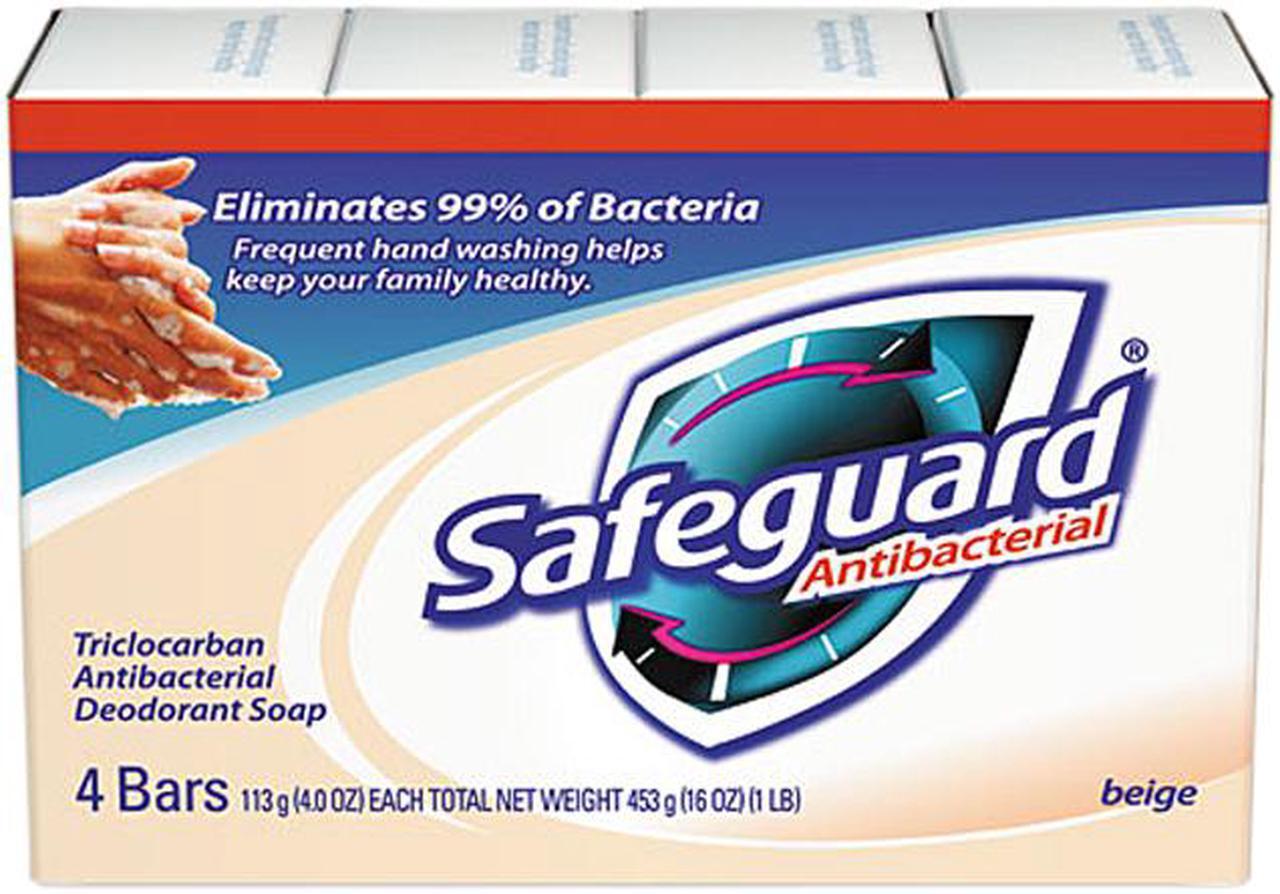Main image of Procter & Gamble Safeguard PGC08833 Bath Soap, Beige, 4oz Bar, 48/Carton