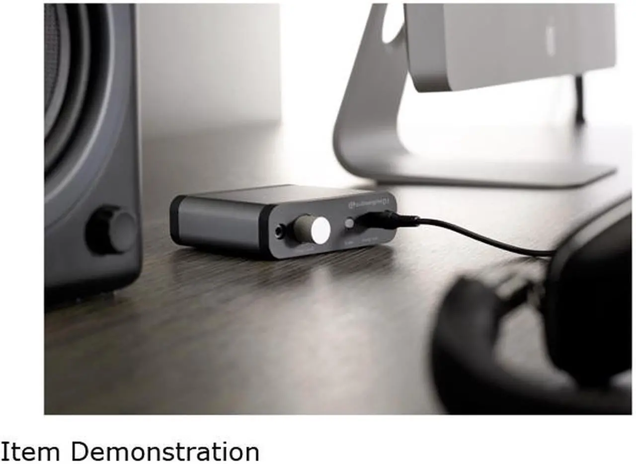 Alt view image 4 of 7 - Audioengine D1 Premium 24-Bit DAC With Headphone Amp (Black)