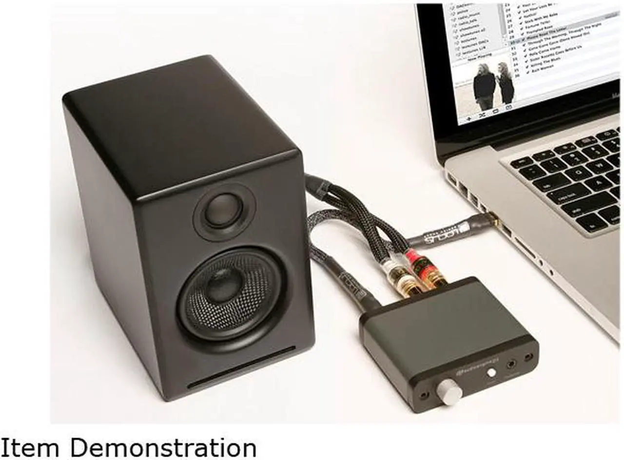 Alt view image 6 of 7 - Audioengine D1 Premium 24-Bit DAC With Headphone Amp (Black)
