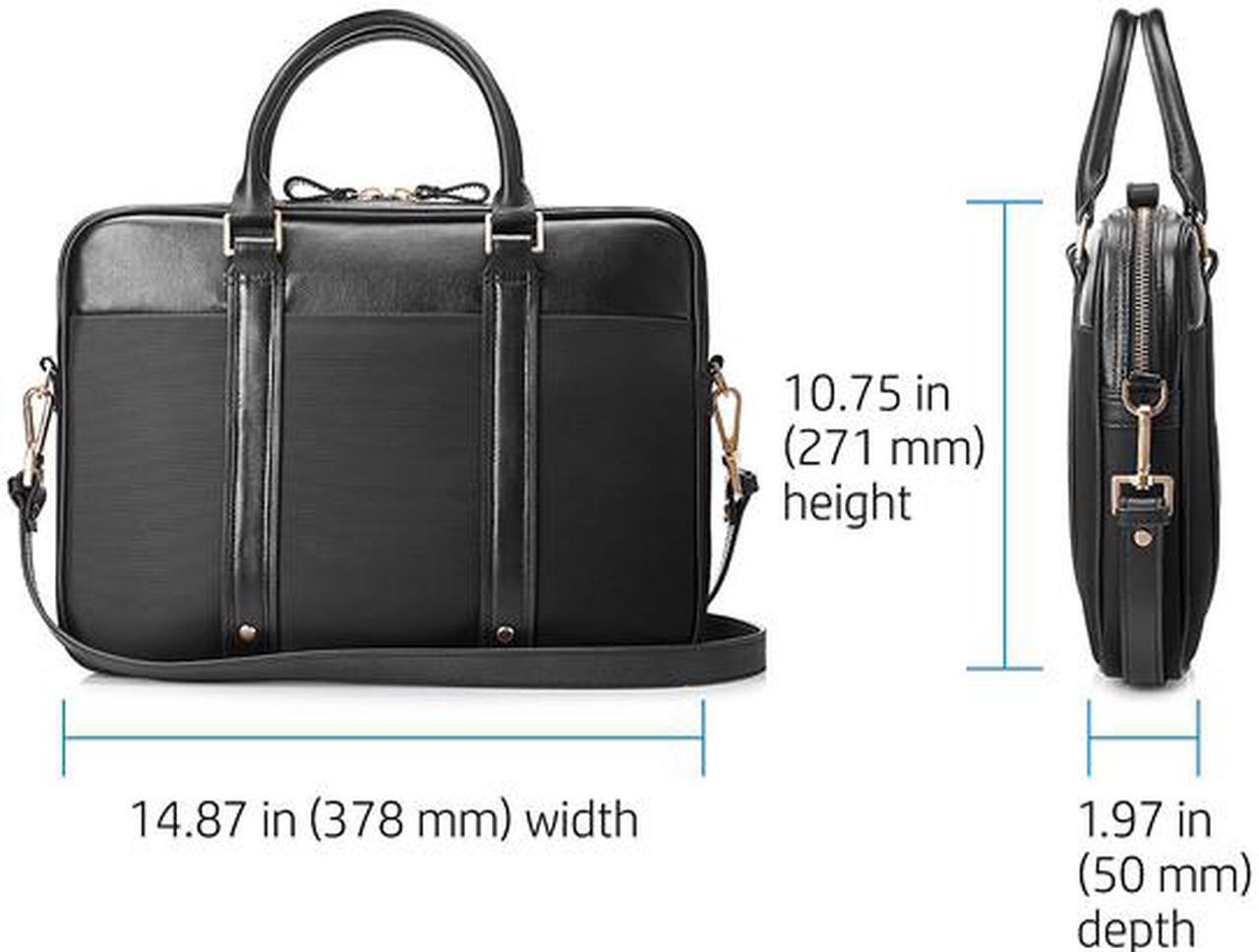 Alt view image 6 of 8 - HP Spectre 14" Slim Topload Briefcase (Black) (W5T45AA#ABL)