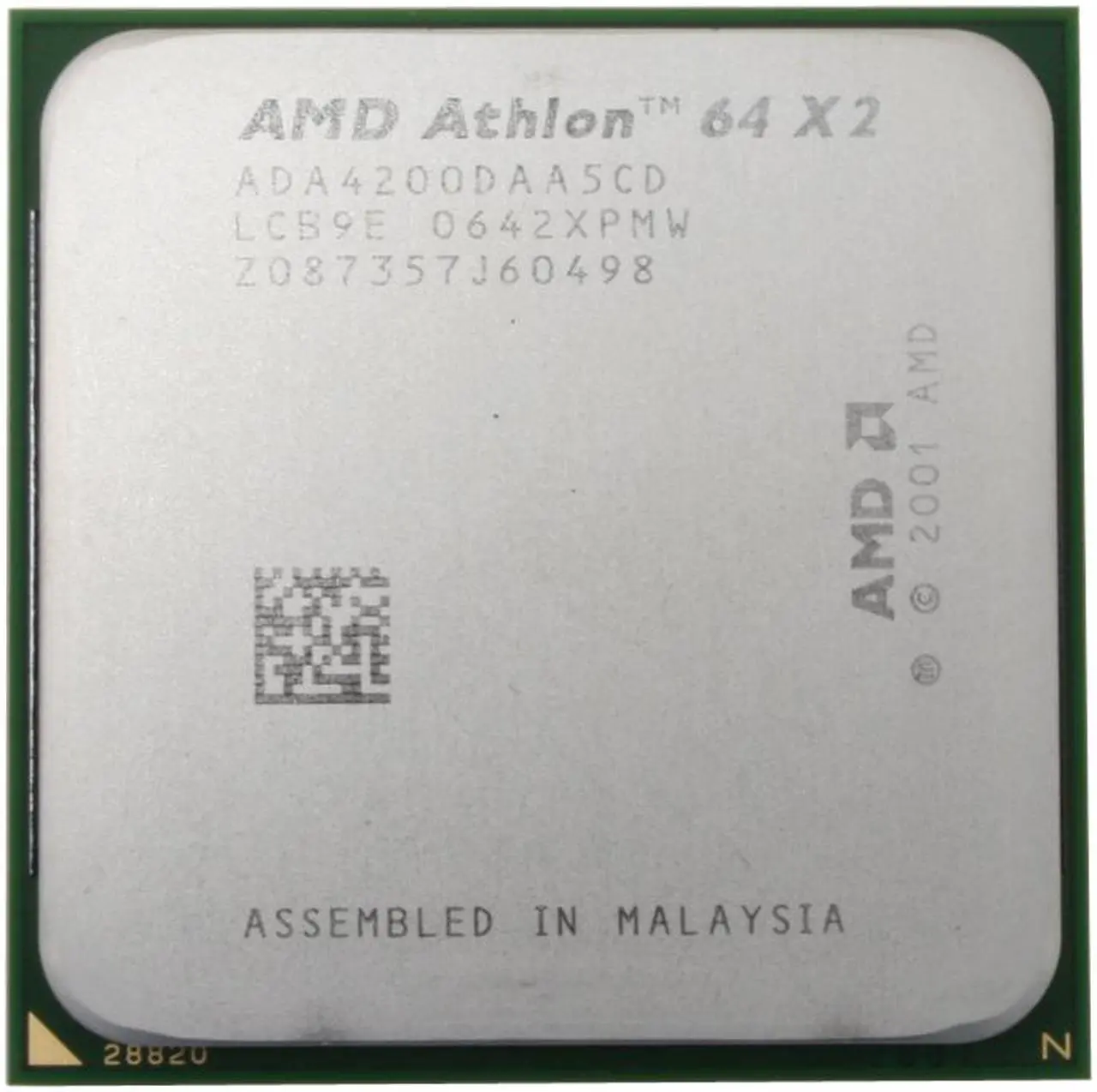 Main image of AMD Athlon 64 X2 4200+ - Athlon 64 X2 Toledo Dual-Core 2.2 GHz Socket 939 89W Processor - ADA4200DAA5CD - OEM