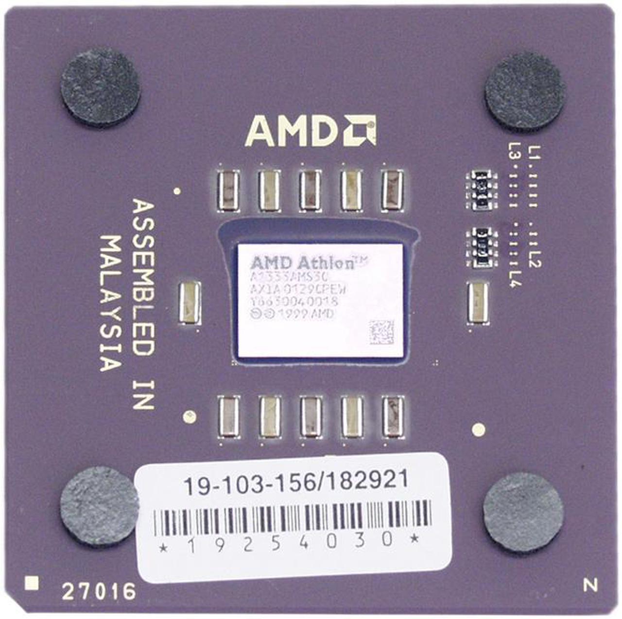 Main image of AMD Athlon 1333 - Athlon Thunderbird 1.333 GHz Socket A Processor - CPU-AMD-A1333/PGA266 - OEM