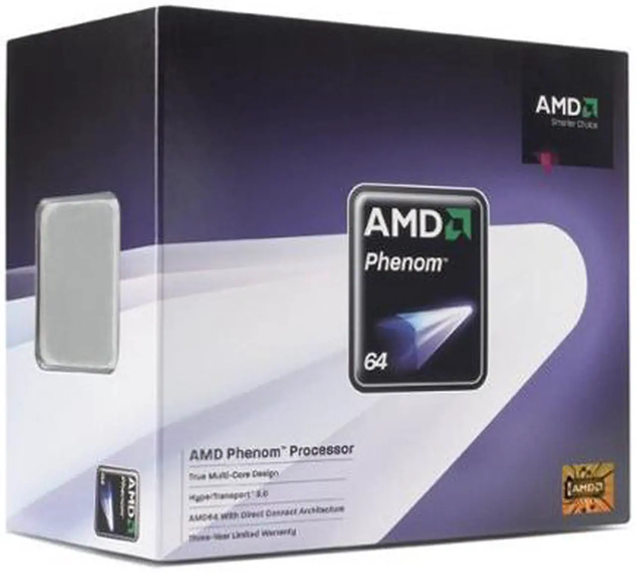 Main image of AMD Phenom 9600 - Phenom X4 Agena Quad-Core 2.3 GHz Socket AM2+ 95W Processor - HD9600WCGDBOX