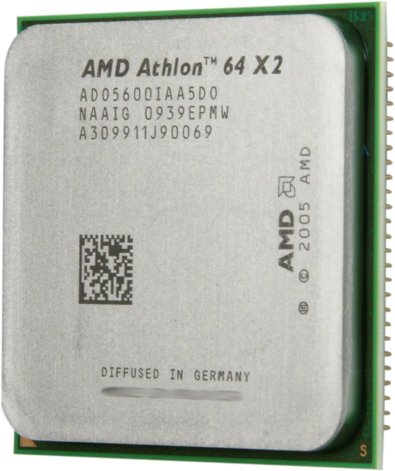 Main image of AMD Athlon 64 X2 5600+ - Athlon 64 X2 Brisbane Dual-Core 2.9 GHz Socket AM2 65W Processor - ADO5600IAA5DO