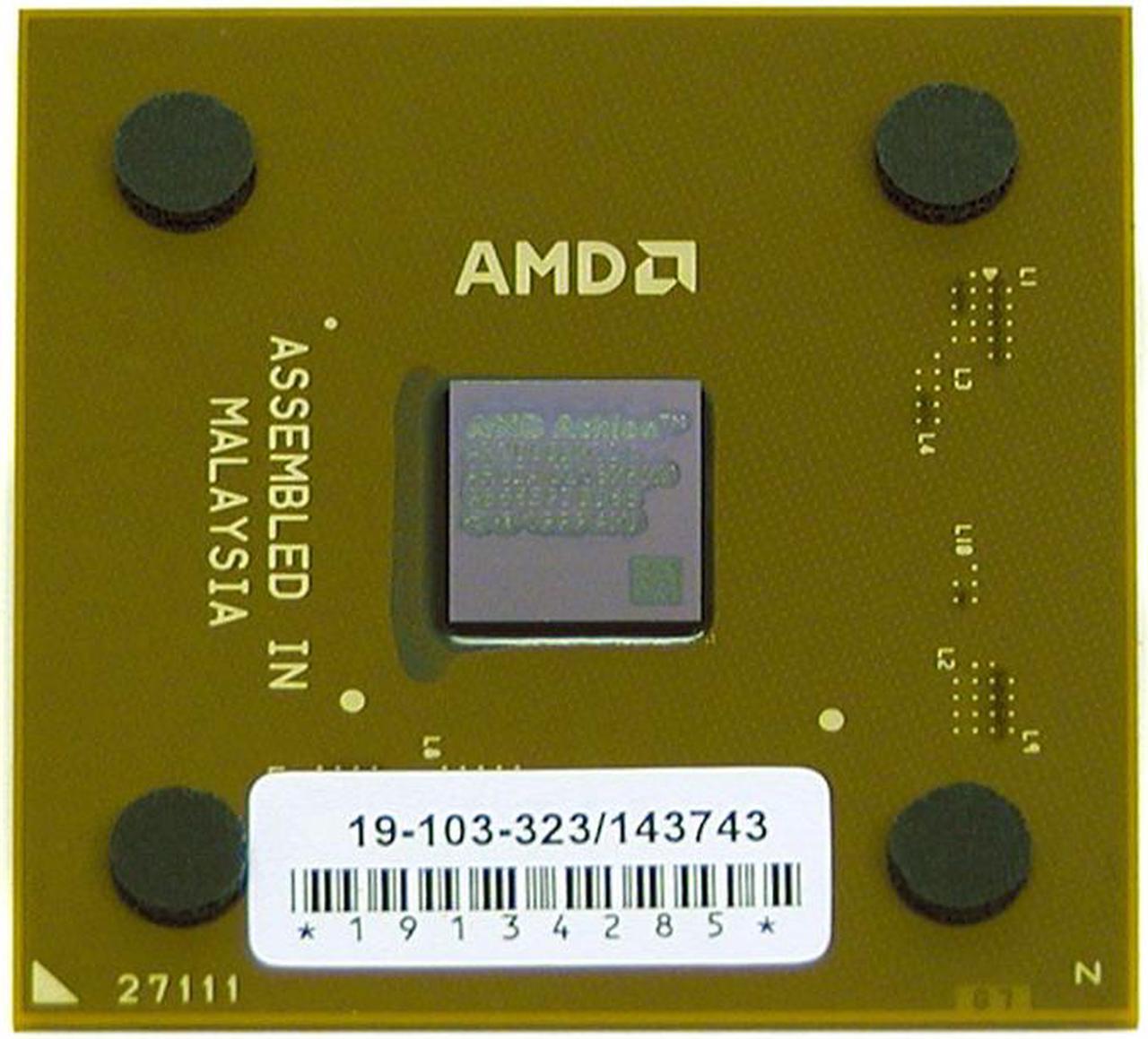 Alt view image 2 of 2 - AMD Athlon XP 2000+ - Athlon XP Palomino 1.667 GHz Socket A Processor - AX2000DMT3C - OEM