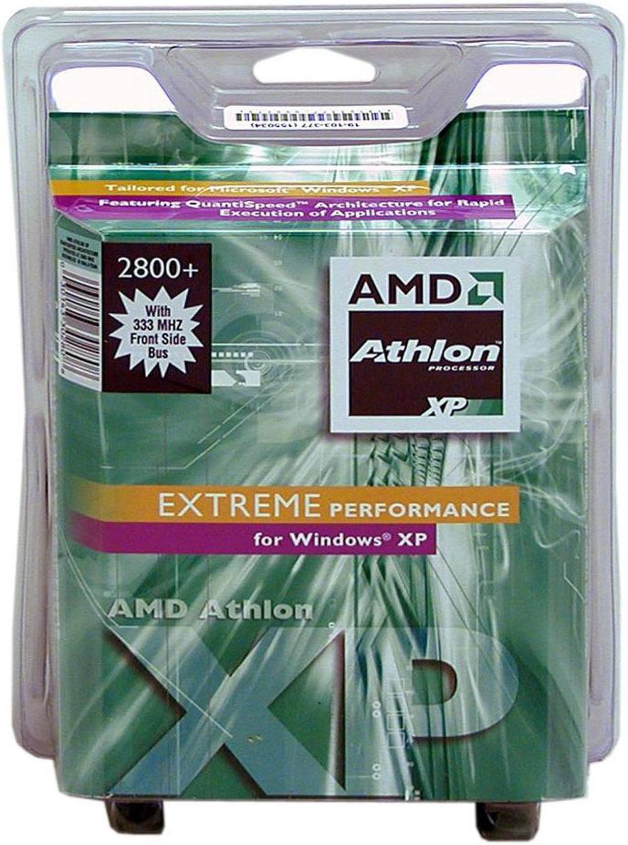 Main image of AMD Athlon XP 2800+ - Athlon XP Barton Single-Core 2.083 GHz Socket A Processor - AXDA2800BOX