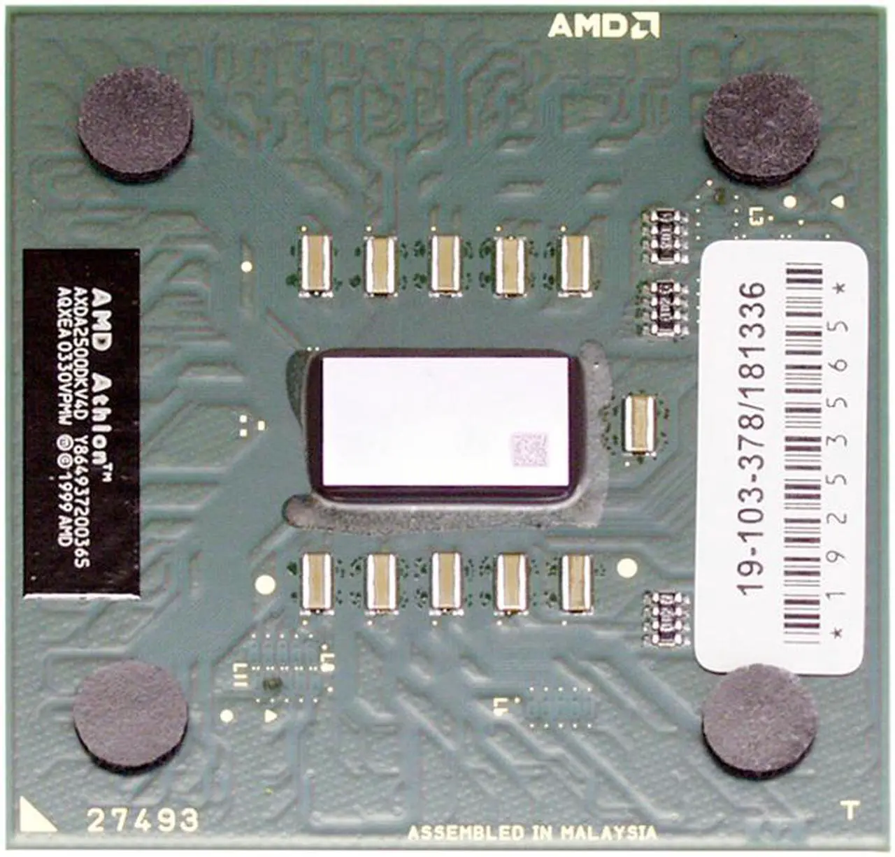 Main image of AMD Athlon XP 2500+ - Athlon XP Barton 1.833 GHz Socket A Processor - AXDA2500DKV4D - OEM