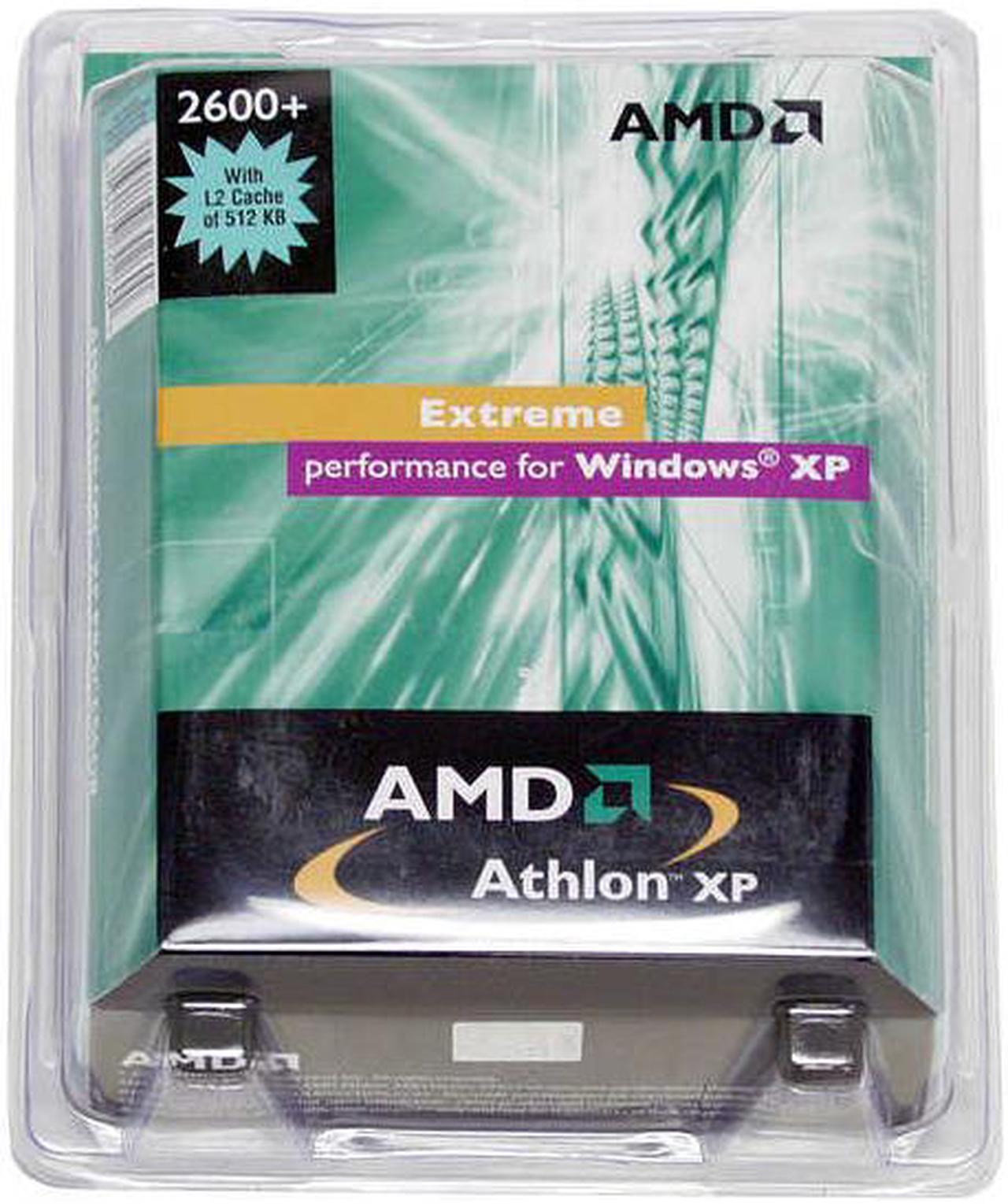Main image of AMD Athlon XP 2600+ - Athlon XP Barton Single-Core 1.917 GHz Socket A Processor - AXDA2600BBOX