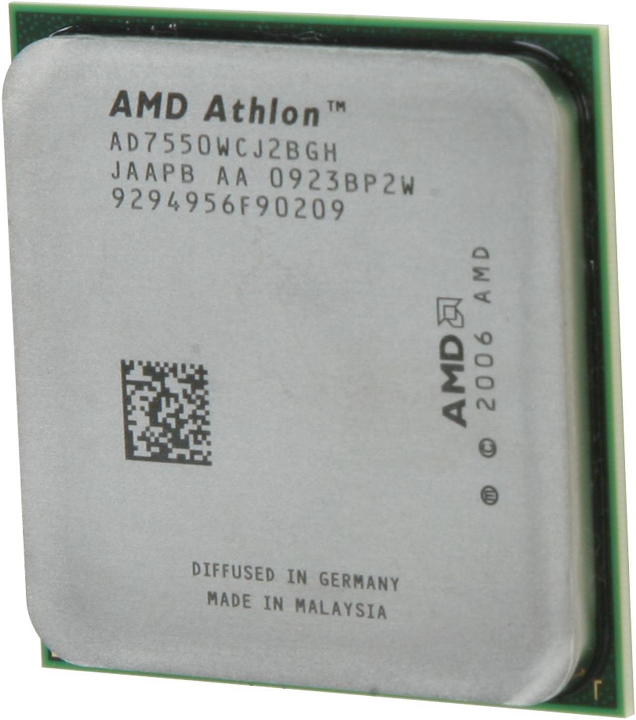 AMD Athlon X2 7550 - Athlon X2 Kuma Dual-Core 2.5 GHz Socket AM2+ 95W Processor - AD7550WCJ2BGH - OEM