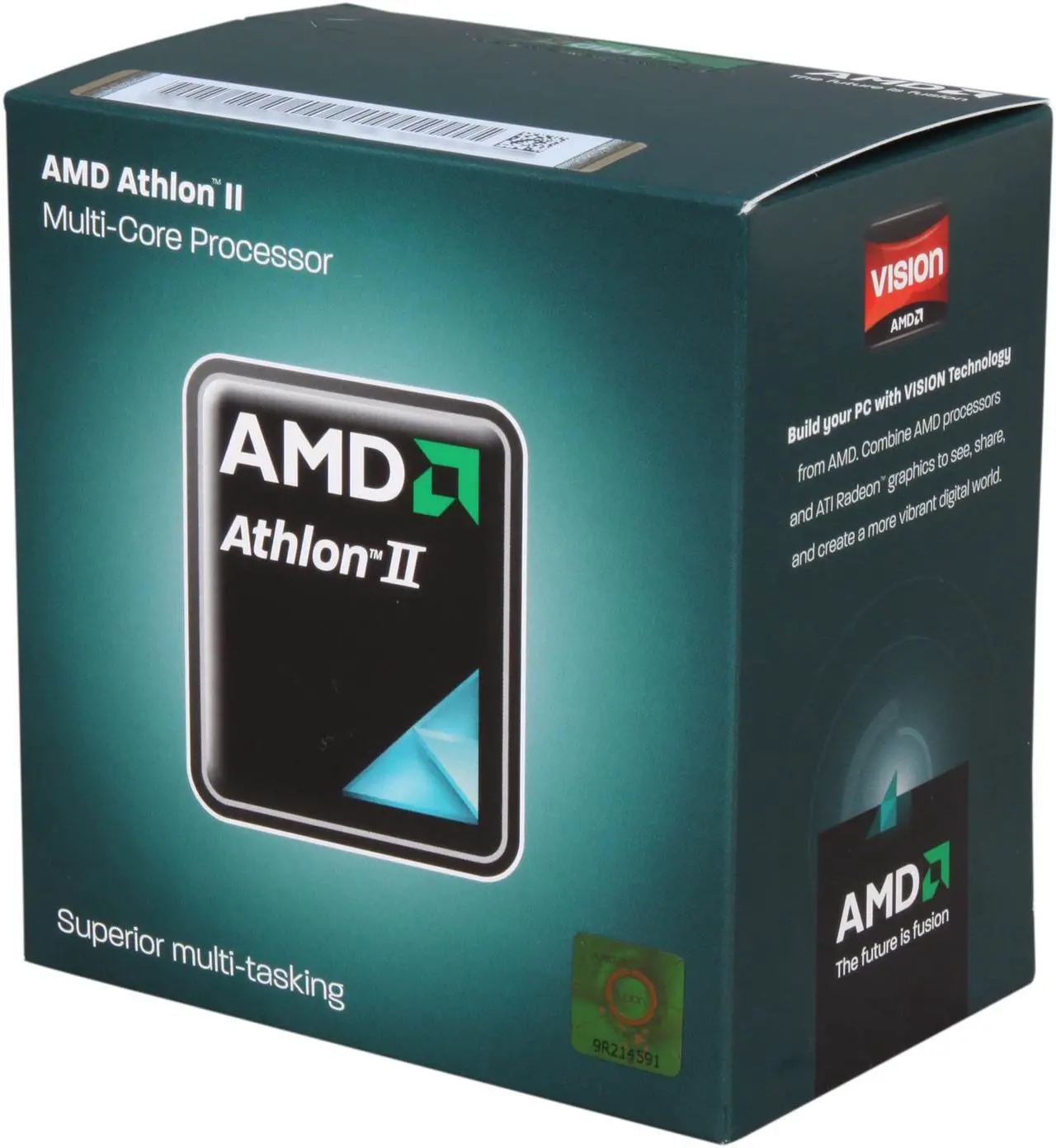 Main image of AMD Athlon II X2 250 - Athlon II X2 Regor Dual-Core 3.0 GHz Socket AM3 65W Processor - ADX250OCGQBOX