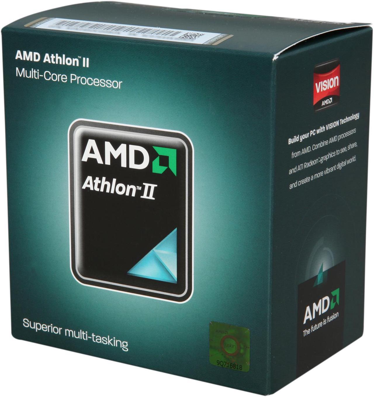 AMD Athlon II X2 245 - Athlon II X2 Regor Dual-Core 2.9 GHz Socket AM3 65W Desktop Processor - ADX245OCGQBOX