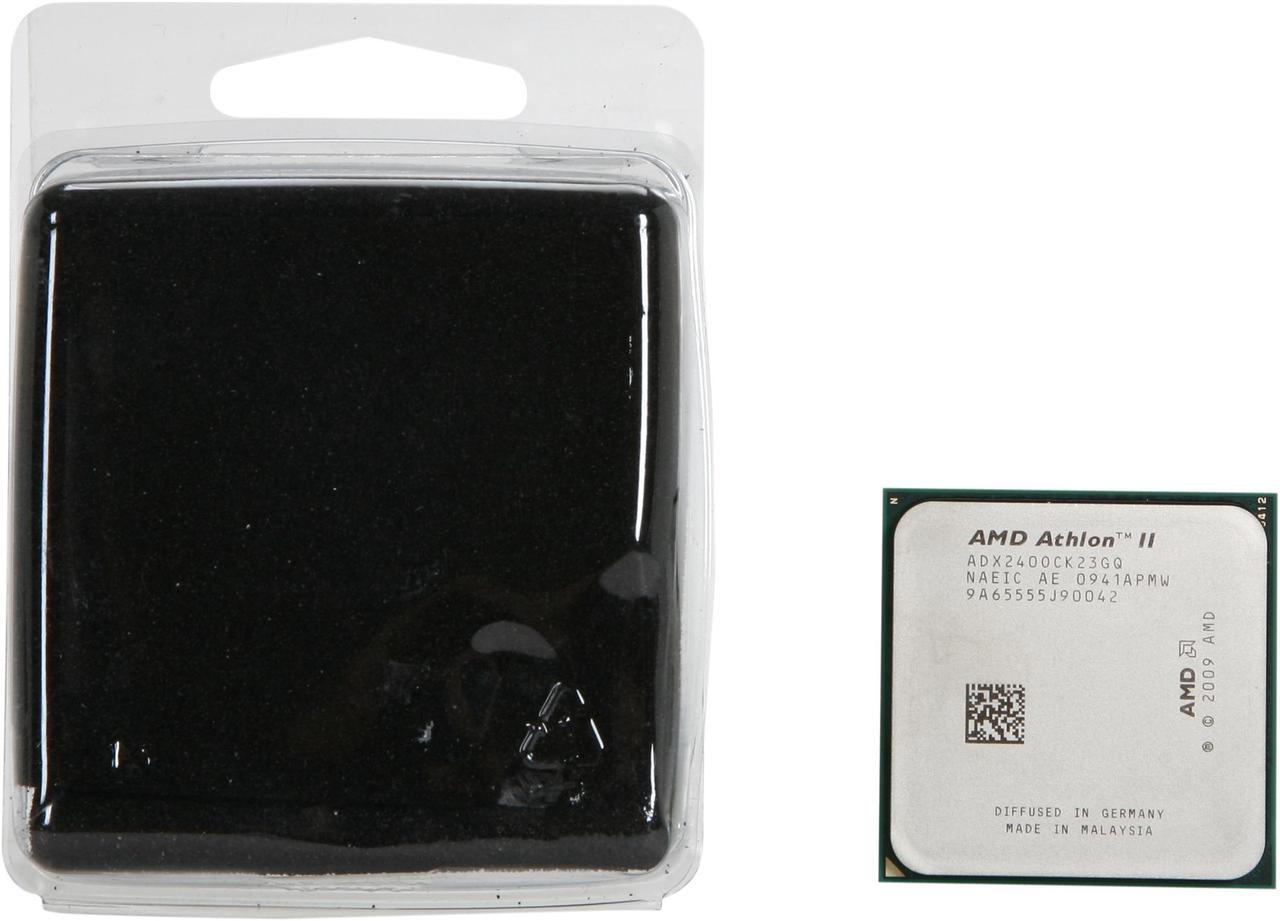 Alt view image 4 of 4 - AMD Athlon II X2 240 - Athlon II X2 Regor Dual-Core 2.8 GHz Socket AM3 65W Processor - ADX240OCK23GQ - OEM