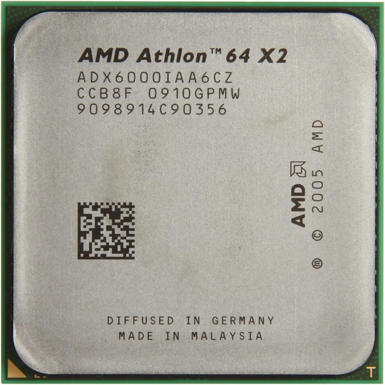 AMD Athlon 64 X2 6000+ - Athlon 64 X2 Windsor Dual-Core 3.0 GHz Socket ...